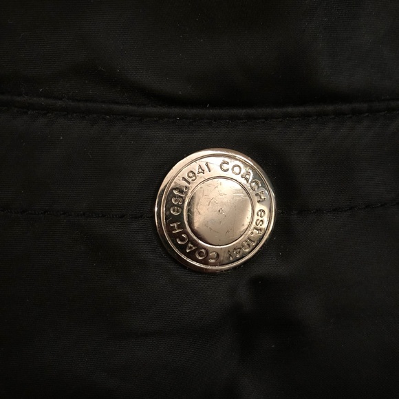 Coach black nylon hobo bag - Picture 2 of 8